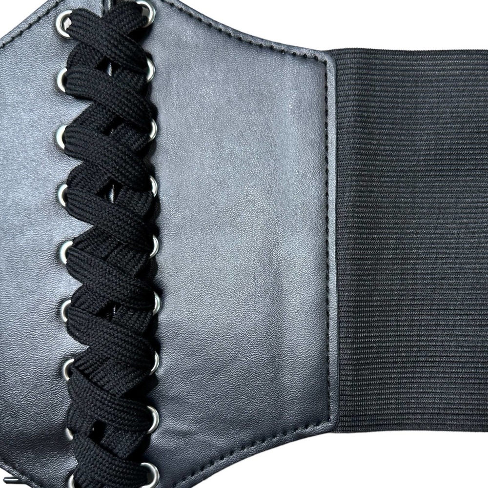 Cider Corset Lace-up Belt Black One Size Fits S, M, L - Picture 2 of 3